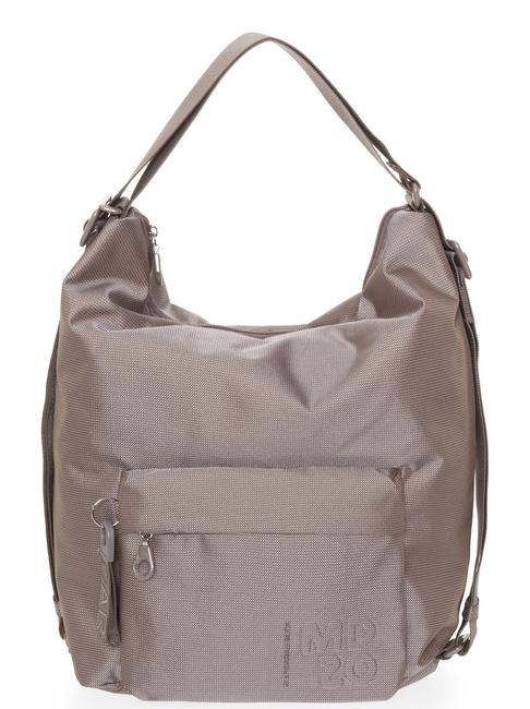 MANDARINA DUCK MD20 Sac transformable en sac à dos taupe - Sacs pour Femme