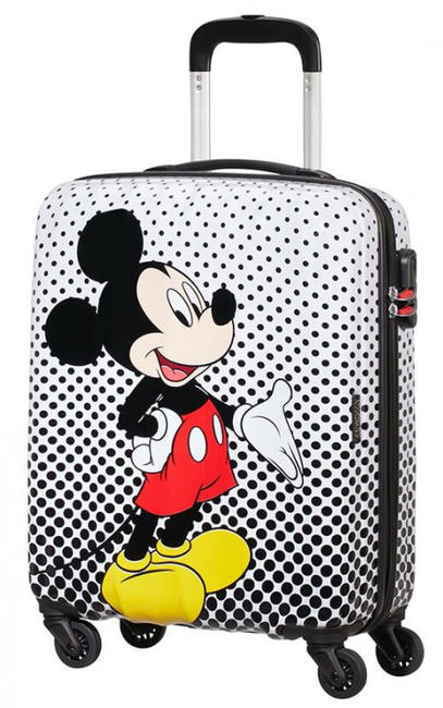 AMERICAN TOURISTER Chariot TOURISTER AMERICAIN DISNEY LEGENDS, bagage à main MICKEY SOURIS POLKA DOT - Valises cabine