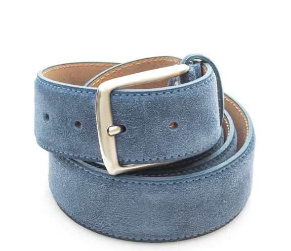 TIMBERLAND Ceinture CASUAL, en daim scubablue - Ceintures