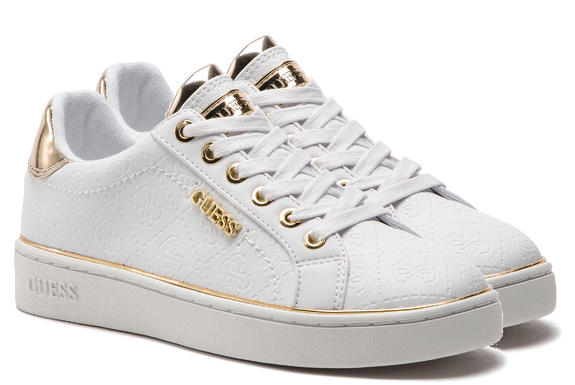 GUESS Baskets BECKIE ACTIVE DAME blanc - Chaussures Femme