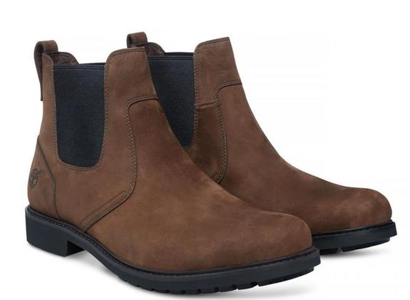 TIMBERLAND  STORMBUCKS Bottines en cuir DarkBrown - Chaussures Homme