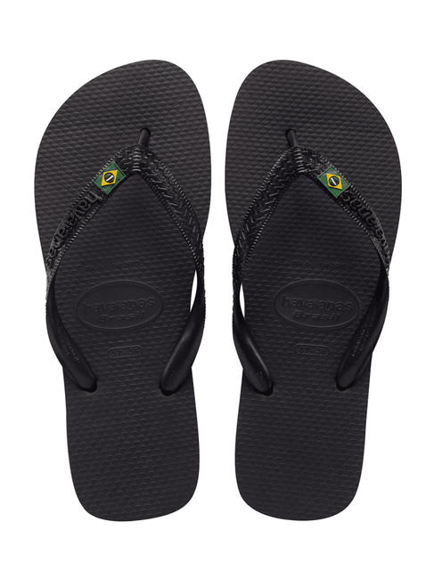 HAVAIANAS  Tongs BRASIL LOGO NOIR - Chaussures unisexe