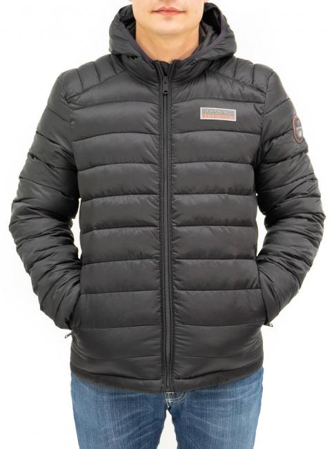 NAPAPIJRI AERONS H AKA Veste à capuche NOIR - Doudounes homme