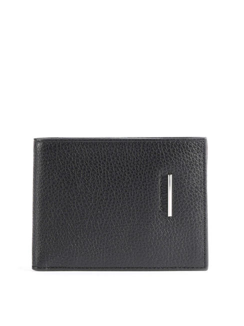 PIQUADRO MODUS Portefeuille homme Noir - Portefeuilles Homme